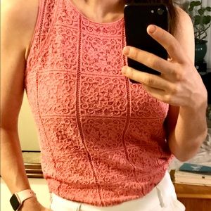 Ann Taylor embroidered top